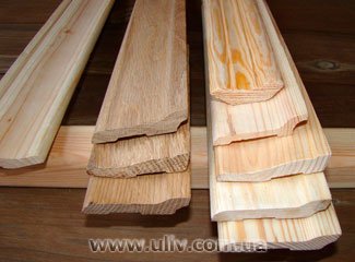 Купить плинтус деревянный оптом и в розницу в Киеве