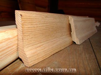 Купить плинтус деревянный оптом и в розницу в Киеве