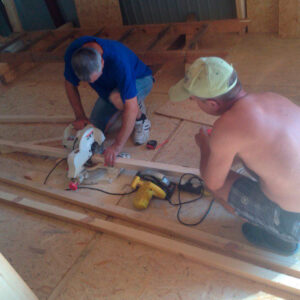 Монтаж пола