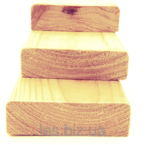 Купити Брус сухий струганий (сосна) розміри 100х100