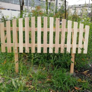 Парканчик садовий дерев’яний  (ясен, дуб), розмір 500х1200 мм.